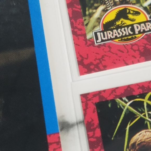 Vintage JP Topps Trading Cards Lot of 10 Jurassic Park Movie Cards Lot #1 - Picture 4 of 13
